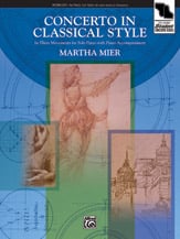 Concerto in Classical Style piano sheet music cover